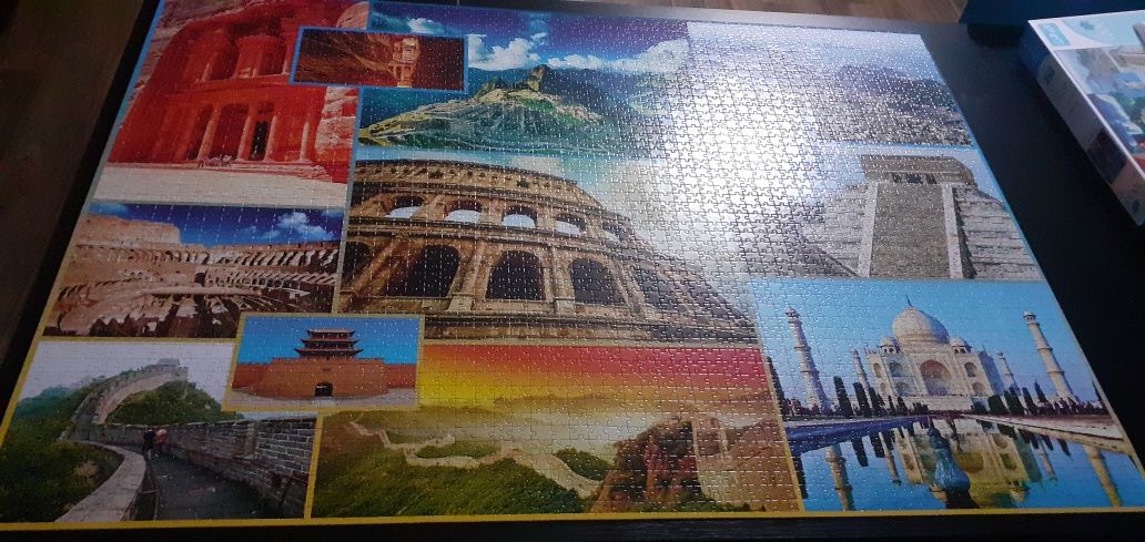 Puzzle 7 maravilhas do mundo 3000 peças