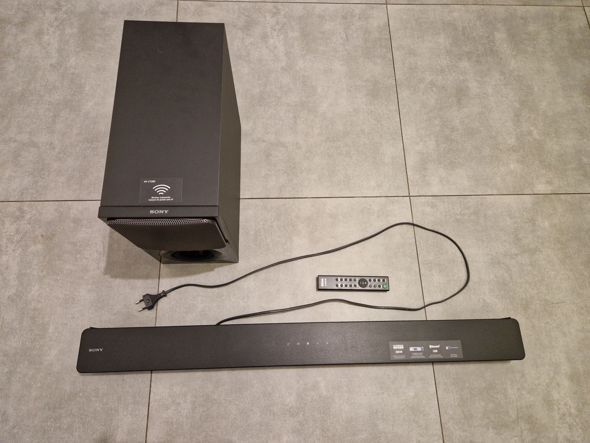 Soundbar 2.1 SONY SA-CT290 + subwoofer