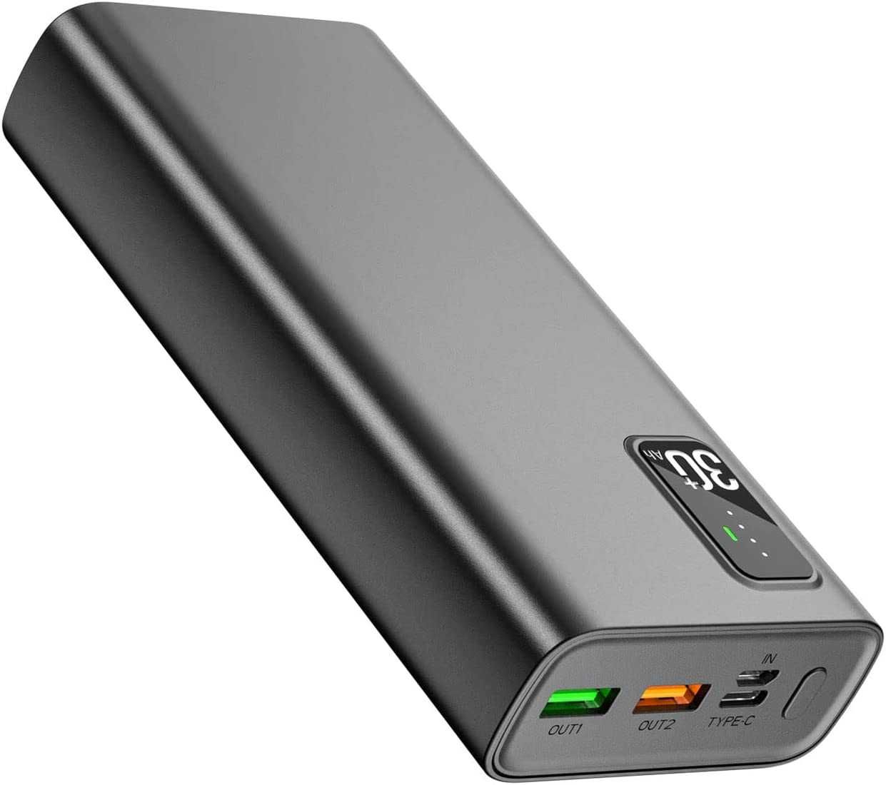 PowerBank TOOSPON 30.000 mAh 20 Вт Быстрая Зарядка PD QC 3.0