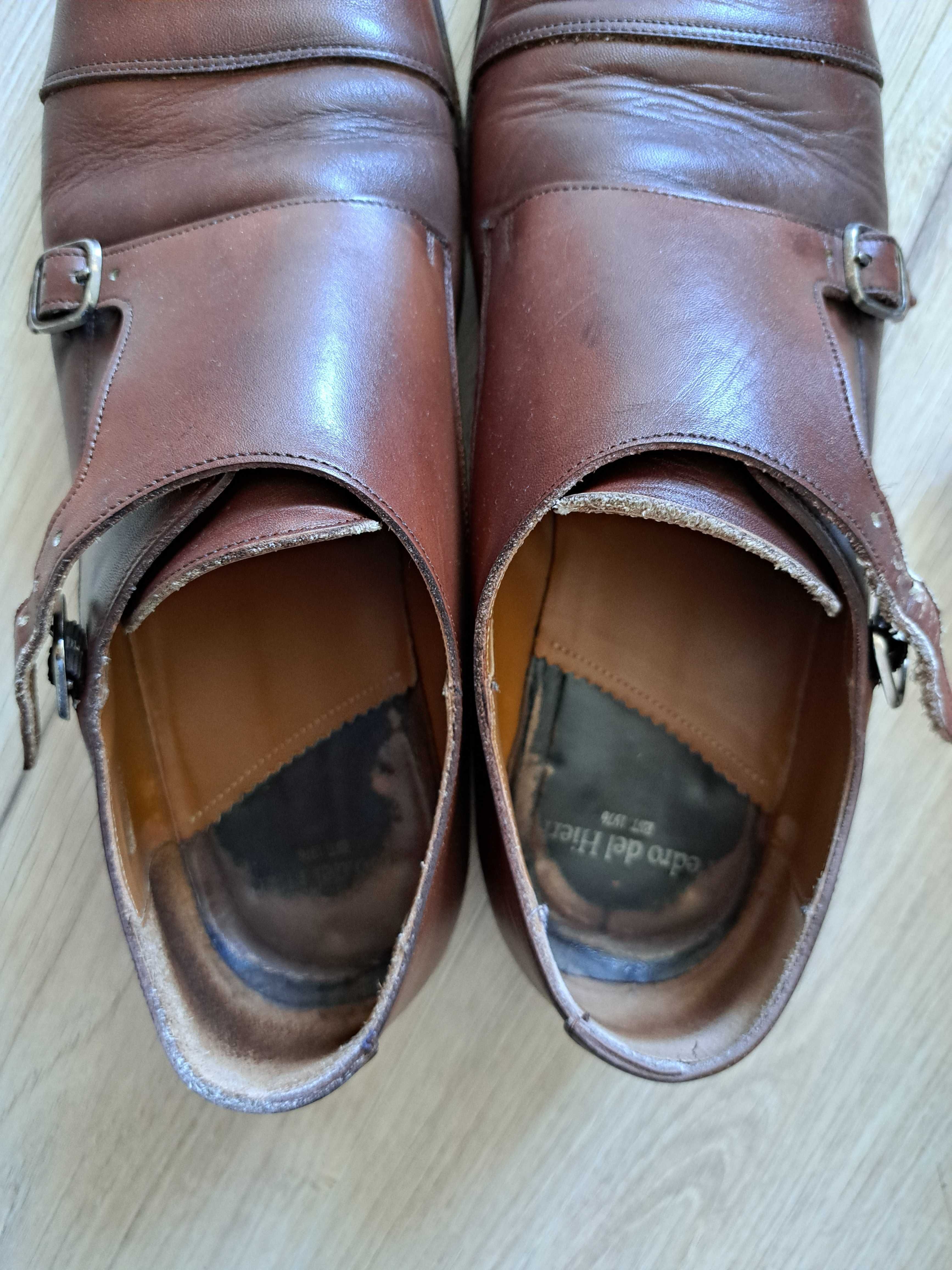 Pedro del hierro Sapatos 2 fivelas 44 usados
