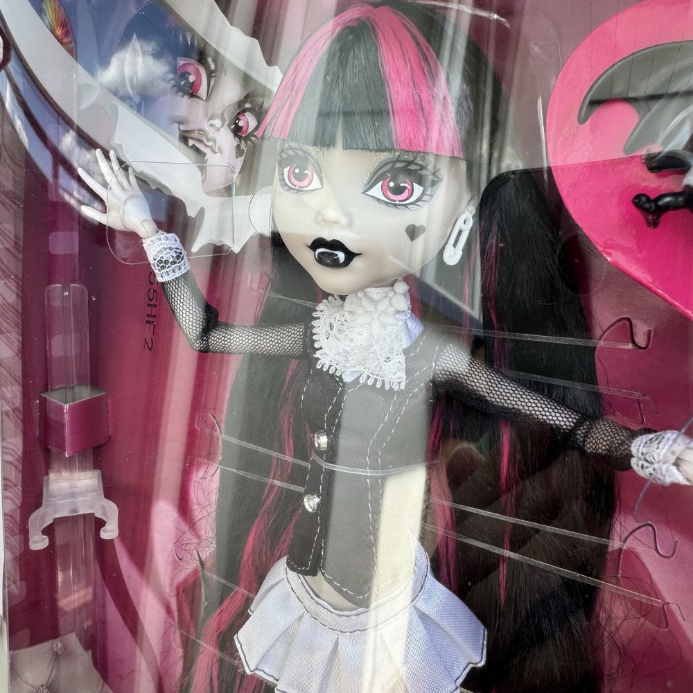 Monster high lalka doll Draculaura reel drama mattel nib nowa