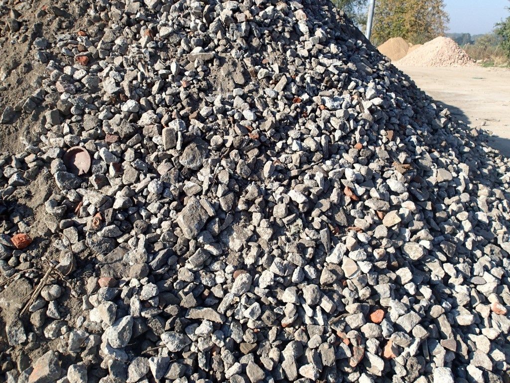 Gruz betonowy kruszony