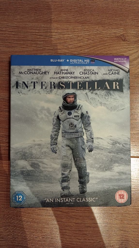 Płyta Blu-ray Interstellar po angielsku