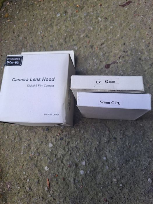 Przesłona i filtry do aparatu