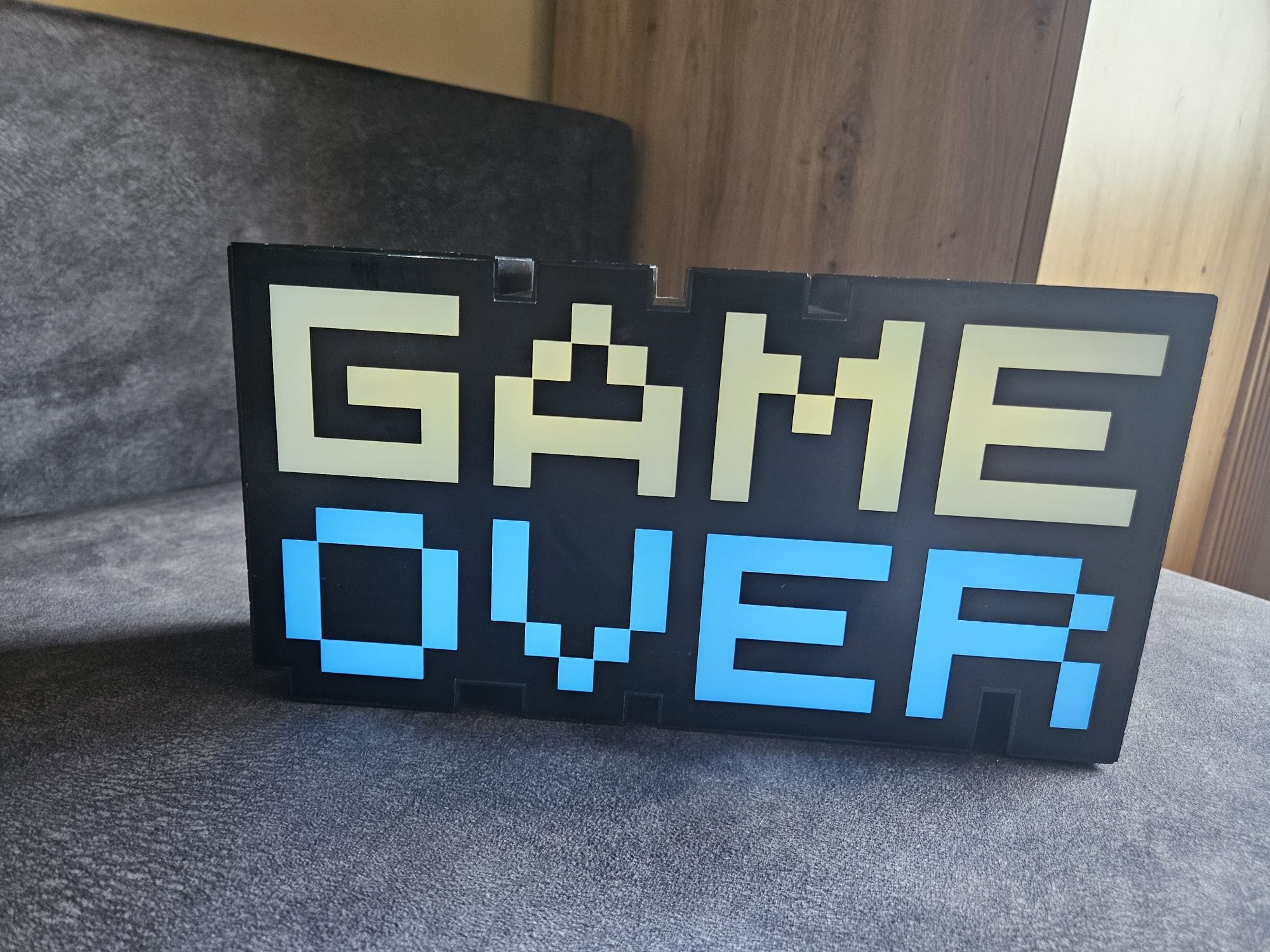 LAMPKA Game Over 8-Bit Pixel Light