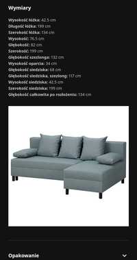 Kanapa, Sofa, Narożnik Angsta Ikea