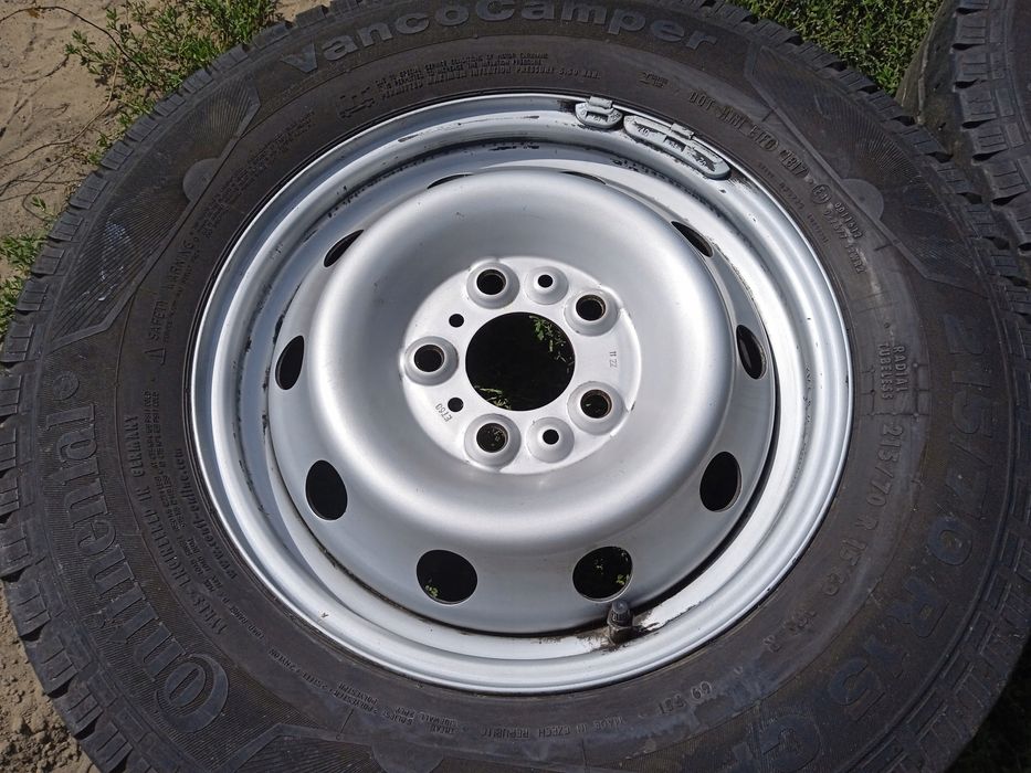 koła stalowe felgi 5x118 citroen jumper fiat ducato boxer opony 215/7