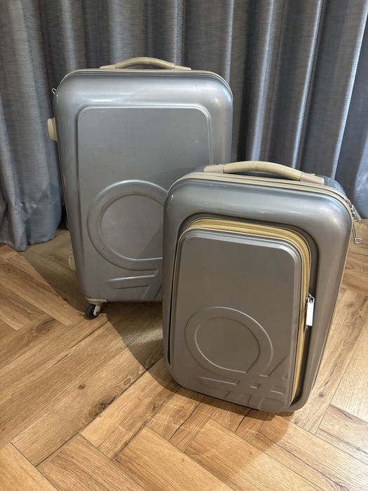 2 Malas/Trolleys de Viagem Benetton
