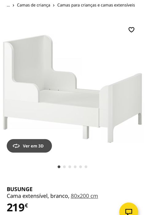 Cama extensivel como nova