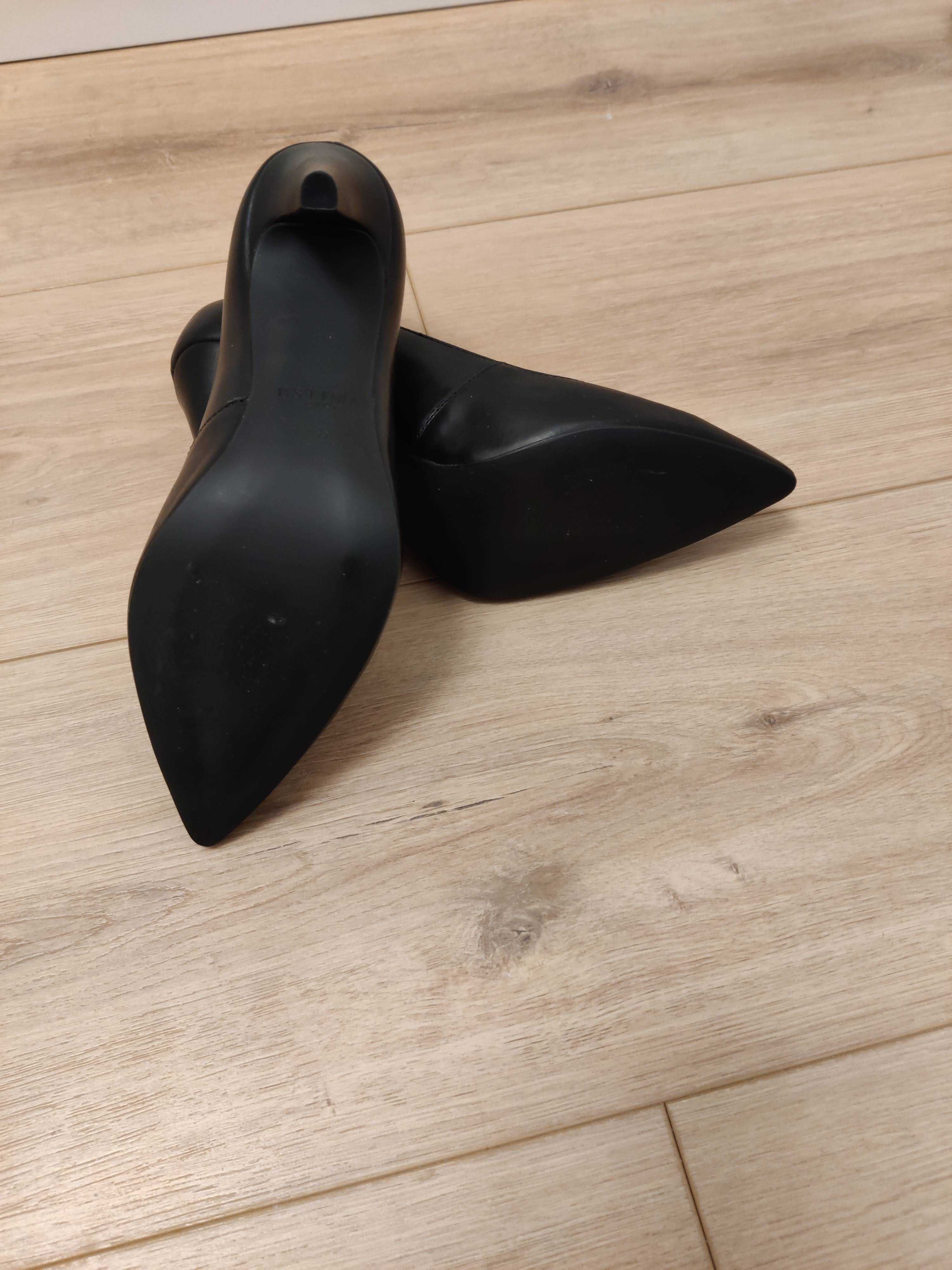 Buty Ryłko Szpilki, obcasy czarne nowe, rozmiar 35