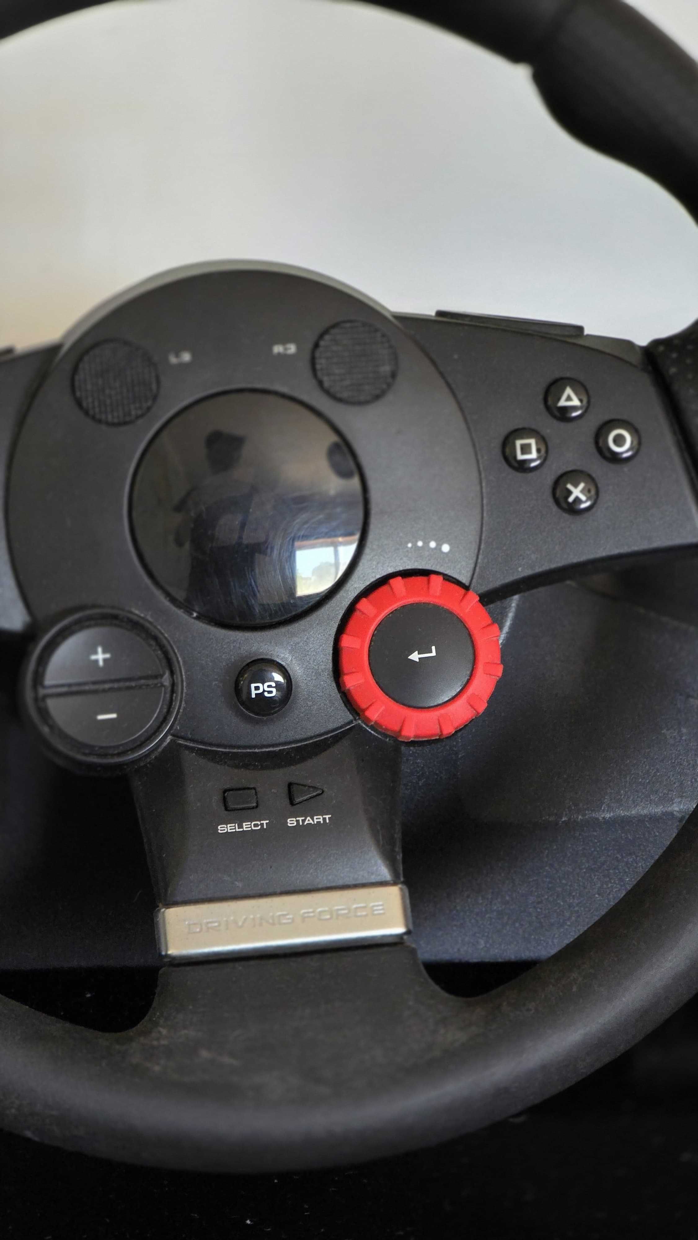 Volante Simulador Logitech Driving Force GT — Pronto a usar