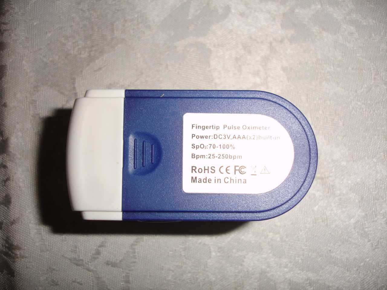 ПУЛЬСОКСИМЕТР - Fingertip Pulse Oximeter Lk87. НОВИЙ. В упаковці.