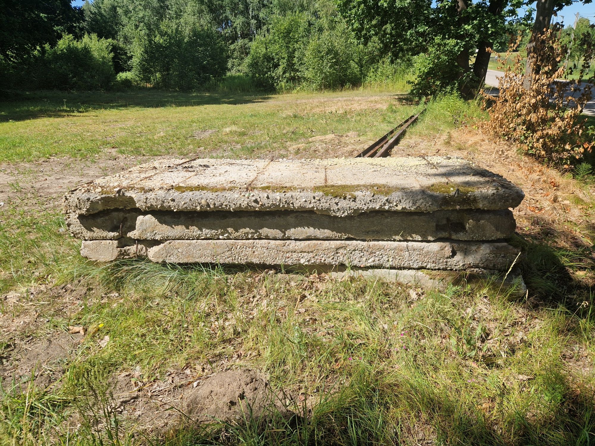 Płyty betonowe drogowe 5 sztuk