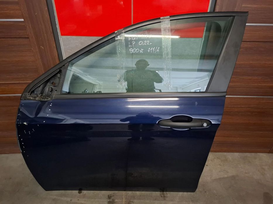 Drzwi lewy przód Fiat Tipo II 2022 rok sedan lift kolor 717/A uszkodzone