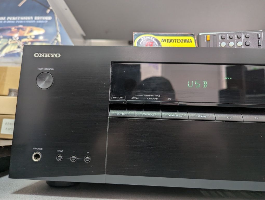 5.1 AV-ресивер Onkyo TX-SR373. HDMI/USB/Bluetooth/4K