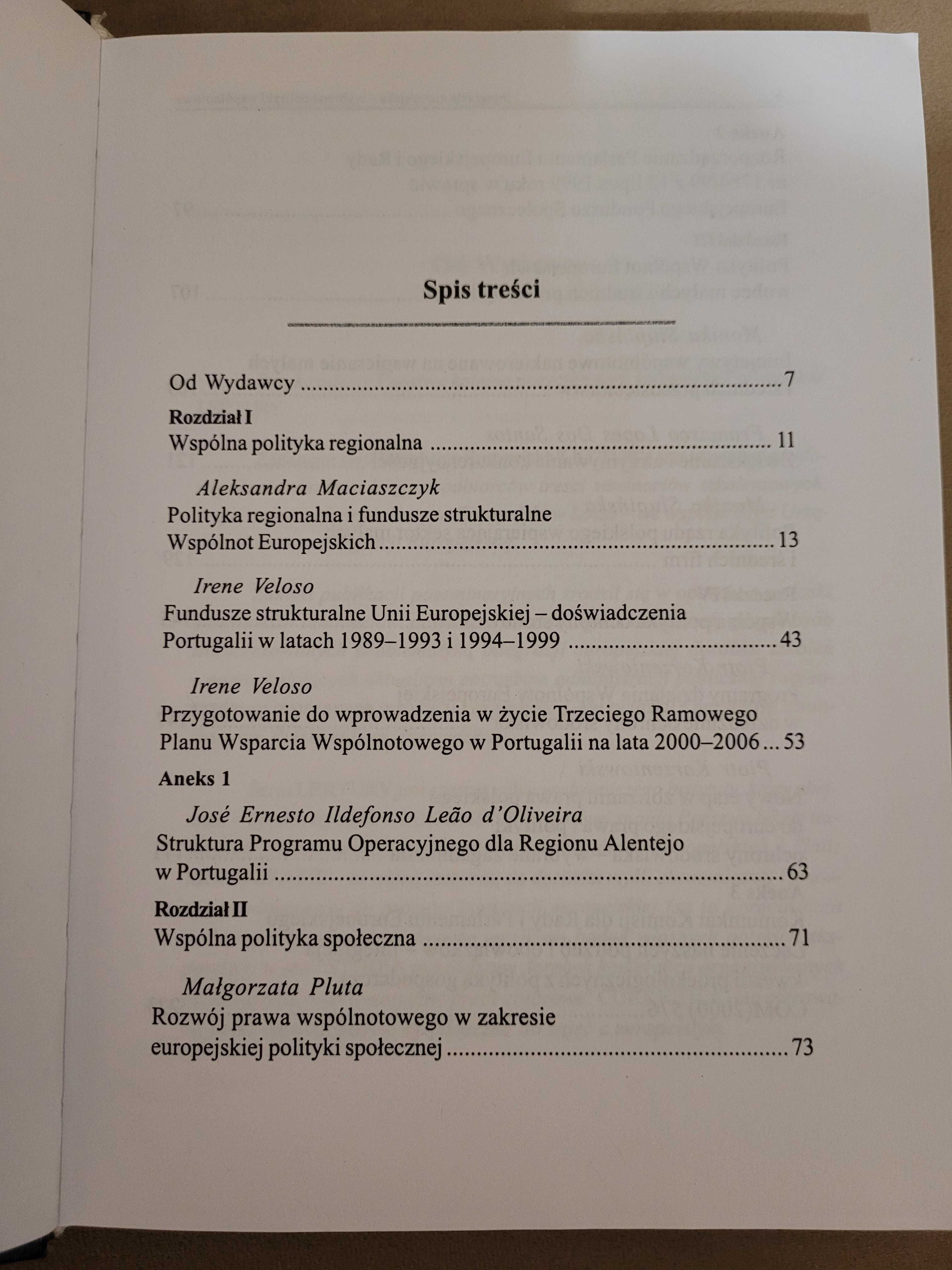 Książka Integracja Europejska - wybrane polityki wspólnotowe