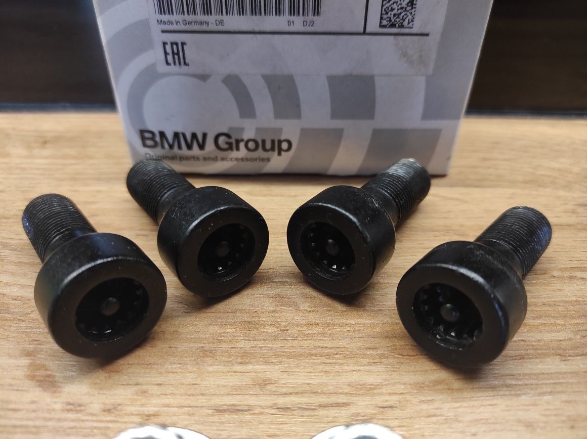Oryginalne śruby antykradzieżowe BMW M14x1,25