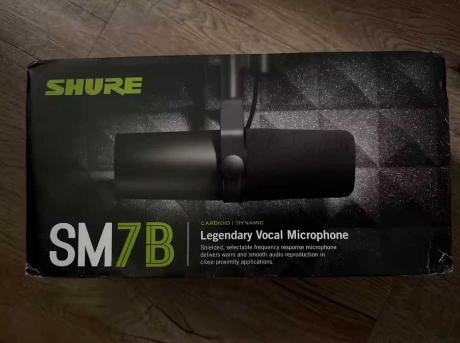 Мікрофон Shure SM7B Новий/О щоригінальний.
