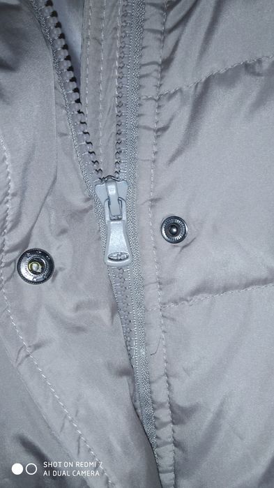 Женское полупальто на пуху