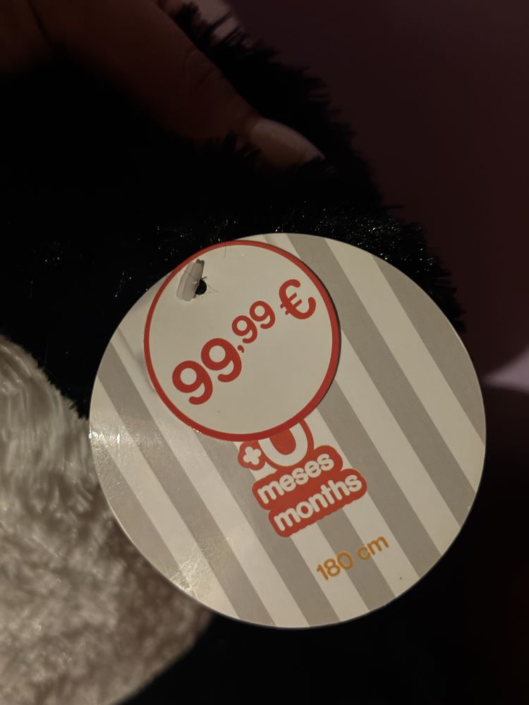Urso peluche totalmente novo
