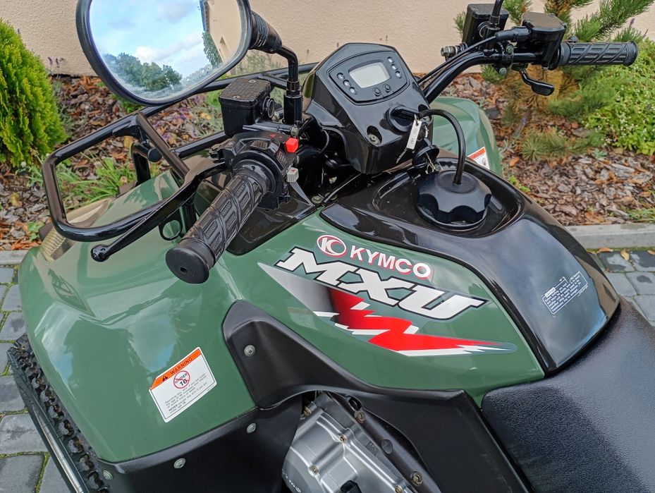 Quad Kymco Mxu 300 homologacja opłacony piękny stan