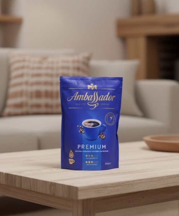 Кава розчинна «Jacobs» «Чорна Карта» «Ambassador» 400/500г.