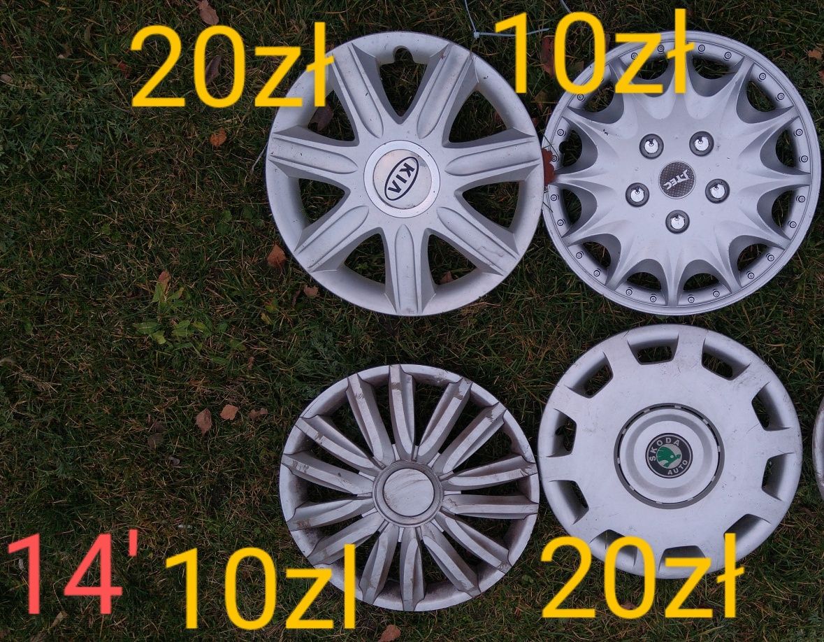 Kołpak 13, 14, 15, 16 VW, Opel, Skoda, Kia, Ford, Seat, Citroen,Peugot