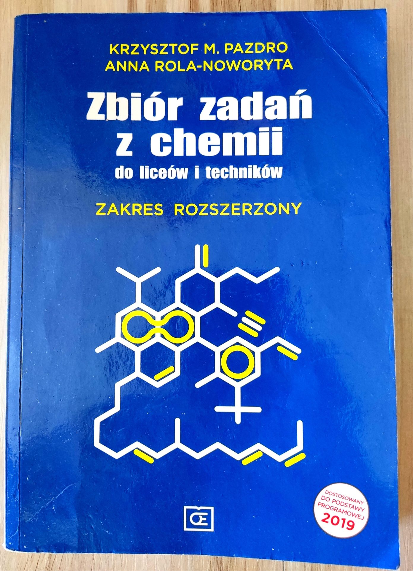 Zbiór zadań Chemia Pazdro Do Liceum I Technikum Zakres Rozszerzony