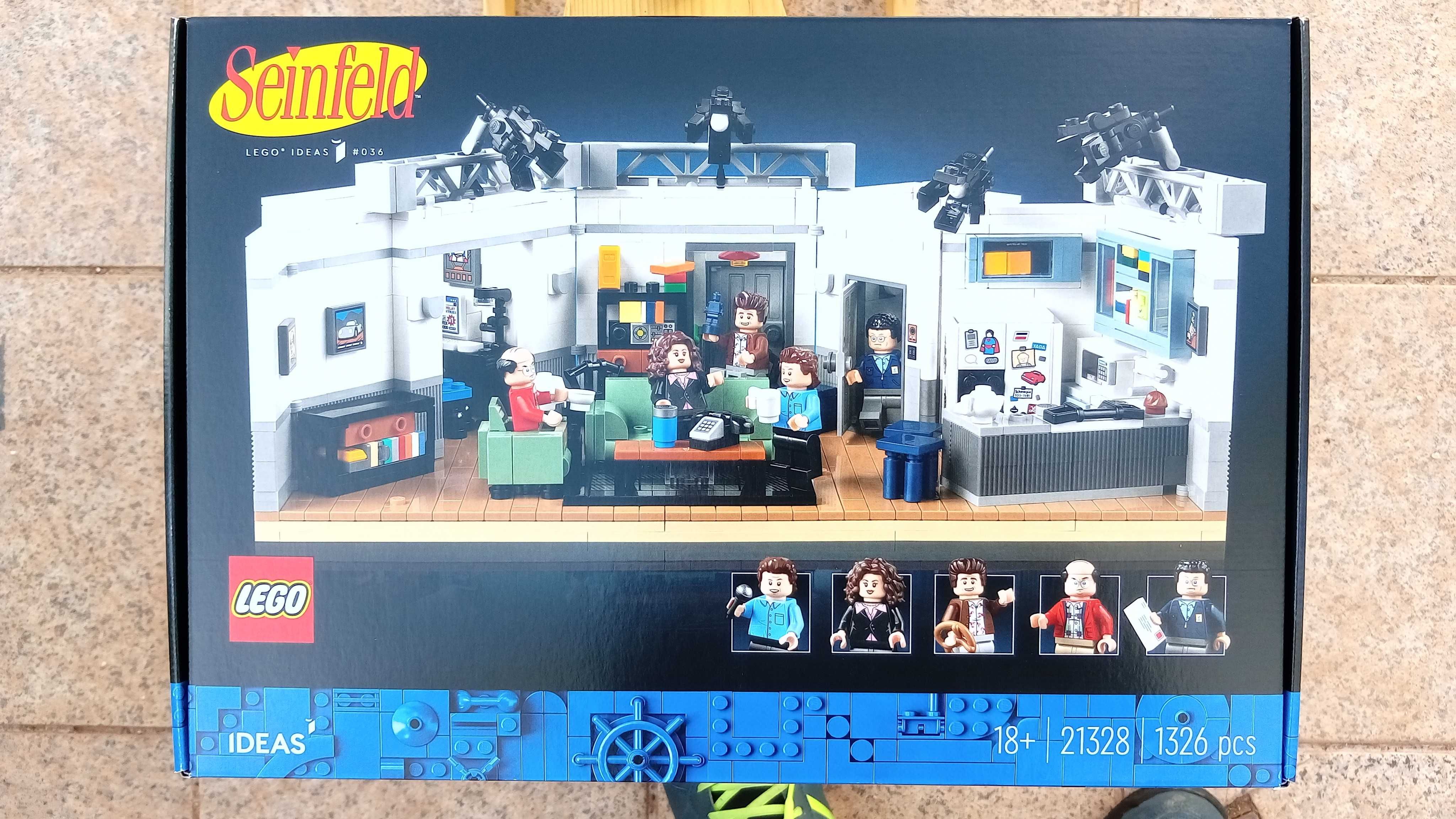 Conjunto LEGO. NOVO. Selado. Série da TV Seinfeld.