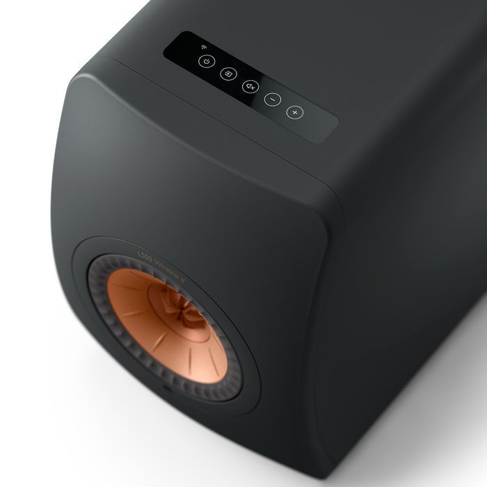 KEF LS50W II czarny