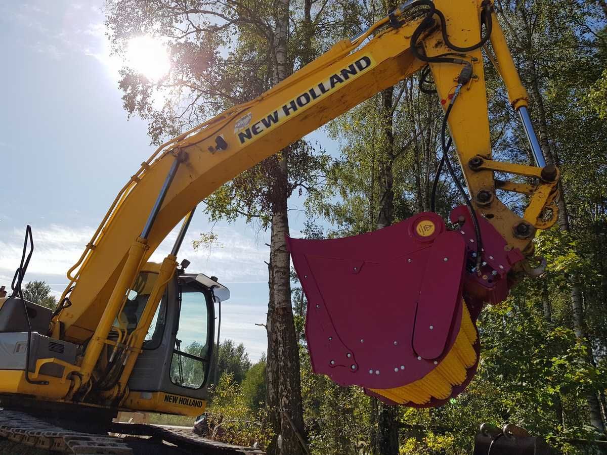 Oryginalna łyżka przesiewająca Rotastar do koparki 20-30 ton
