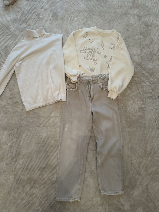 Джинси, кофта Zara