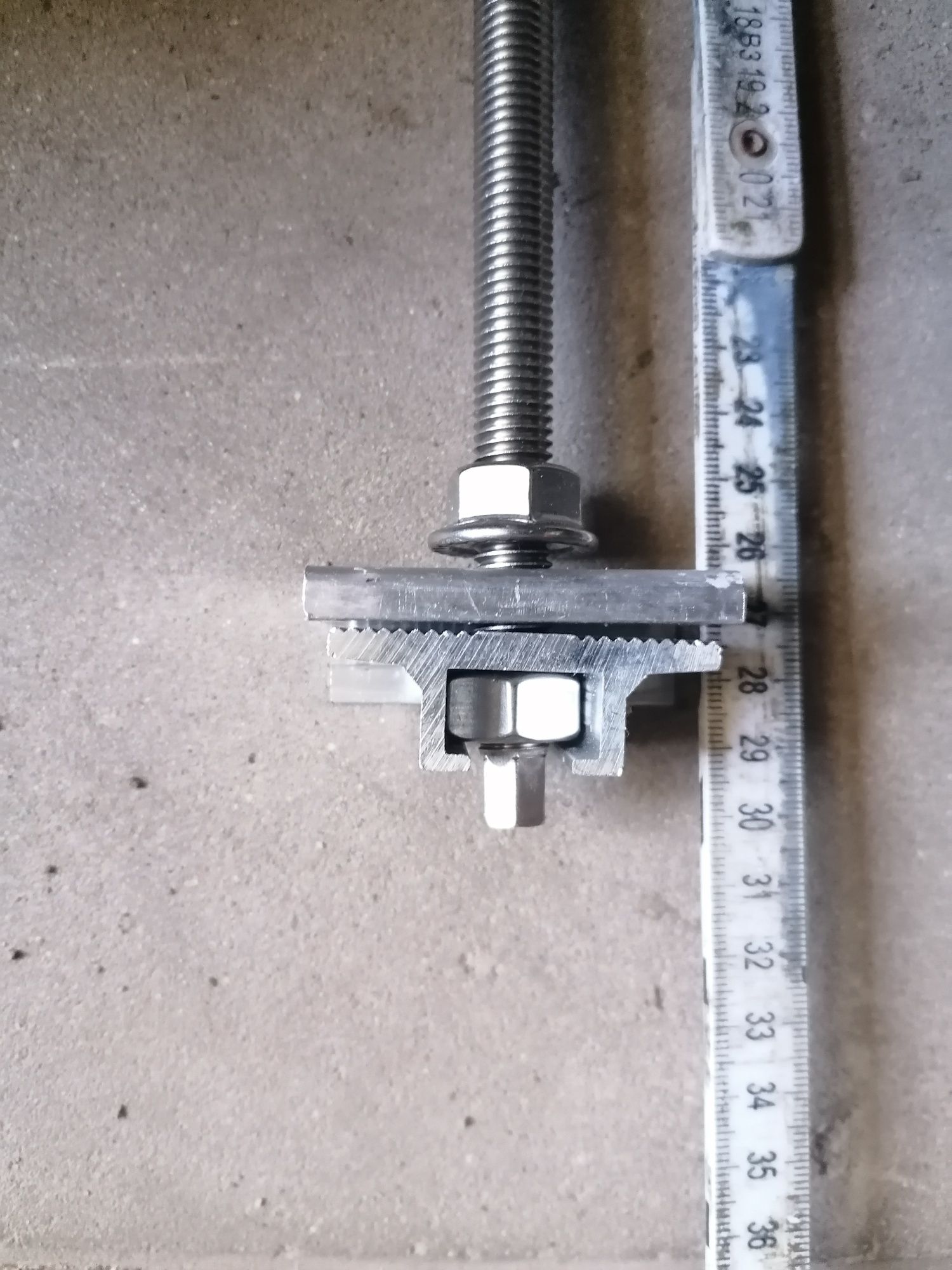 Śruba Dwugwintowa 40szt M10x300mm PV Uchwyt Fotowoltaika