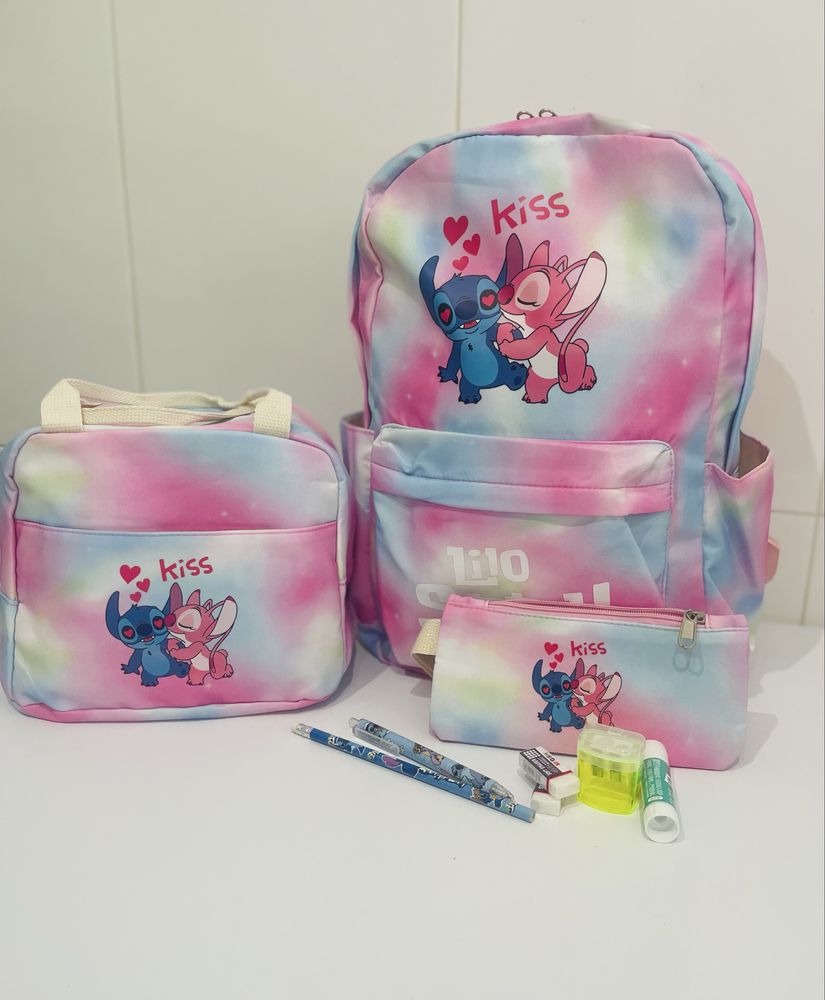 Mochila Escolar Stitch