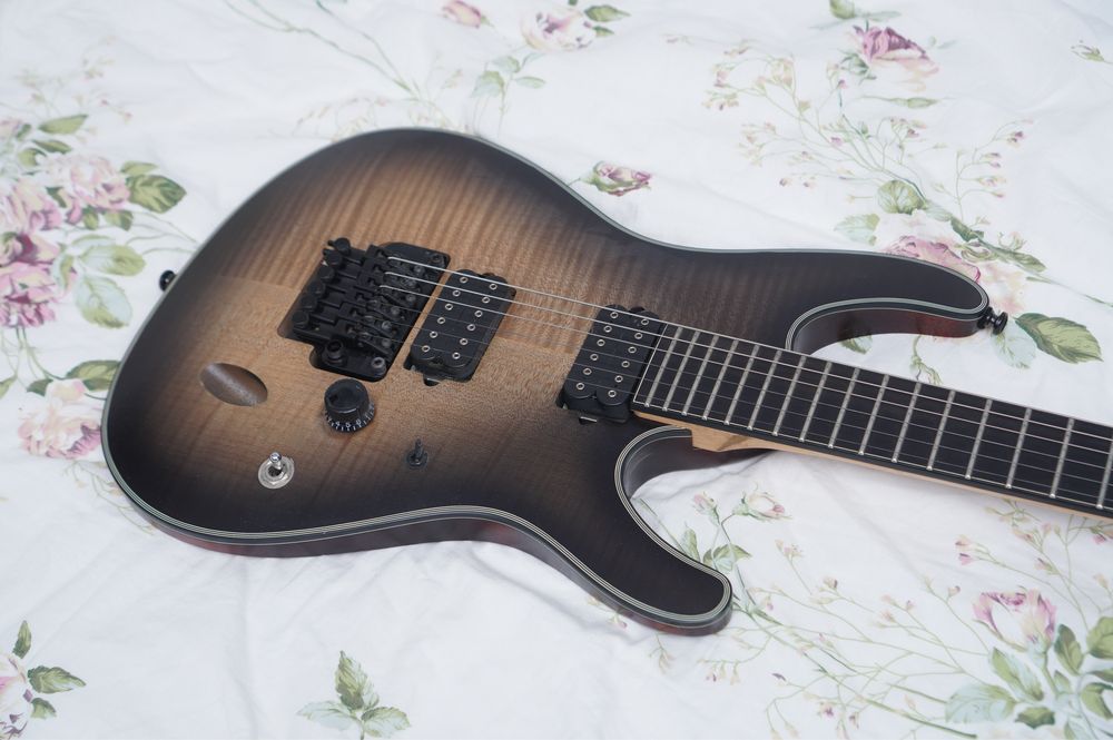 Ibanez SIX6DFM iron label