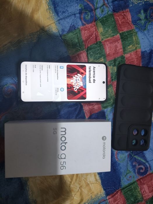 Moto G56 512/8 gigas como novo