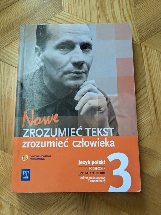 Nowe Zrozumieć tekst zrozumieć człowieka podręcznik 3 WSIP