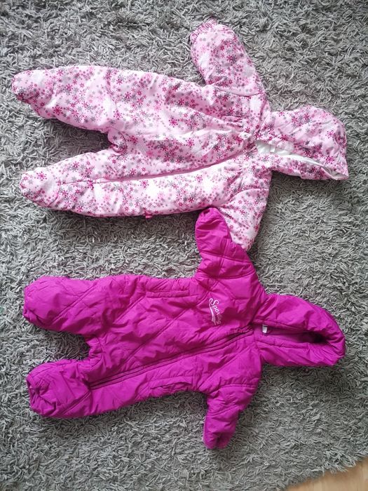 Zestaw kombinezonów zimowych 62