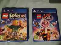 Jogo PS4 Lego Worlds e Lego Movie