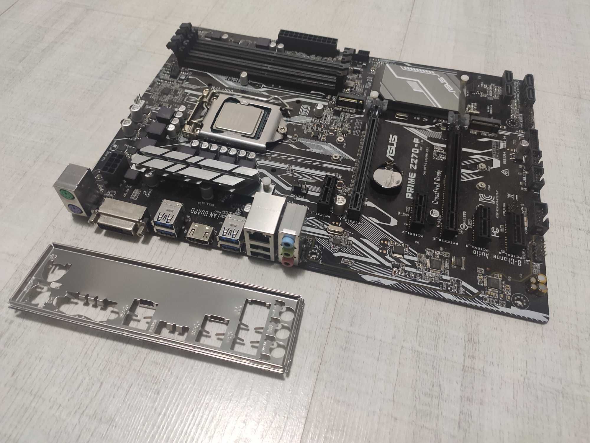 ASUS PRIME Z270-P Intel 7 generacji DDR4 do 3866Mhz + Celeron G3900