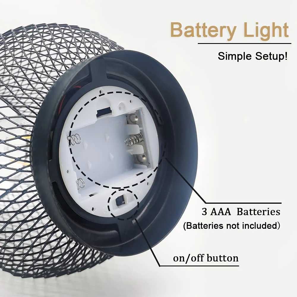 lampka LED 2 szt. Taras sypialnia na baterie