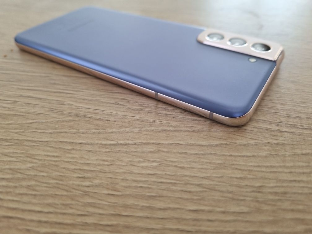 Samsung S21 Blue 256gb 5g Brak blokad piękny stan violet