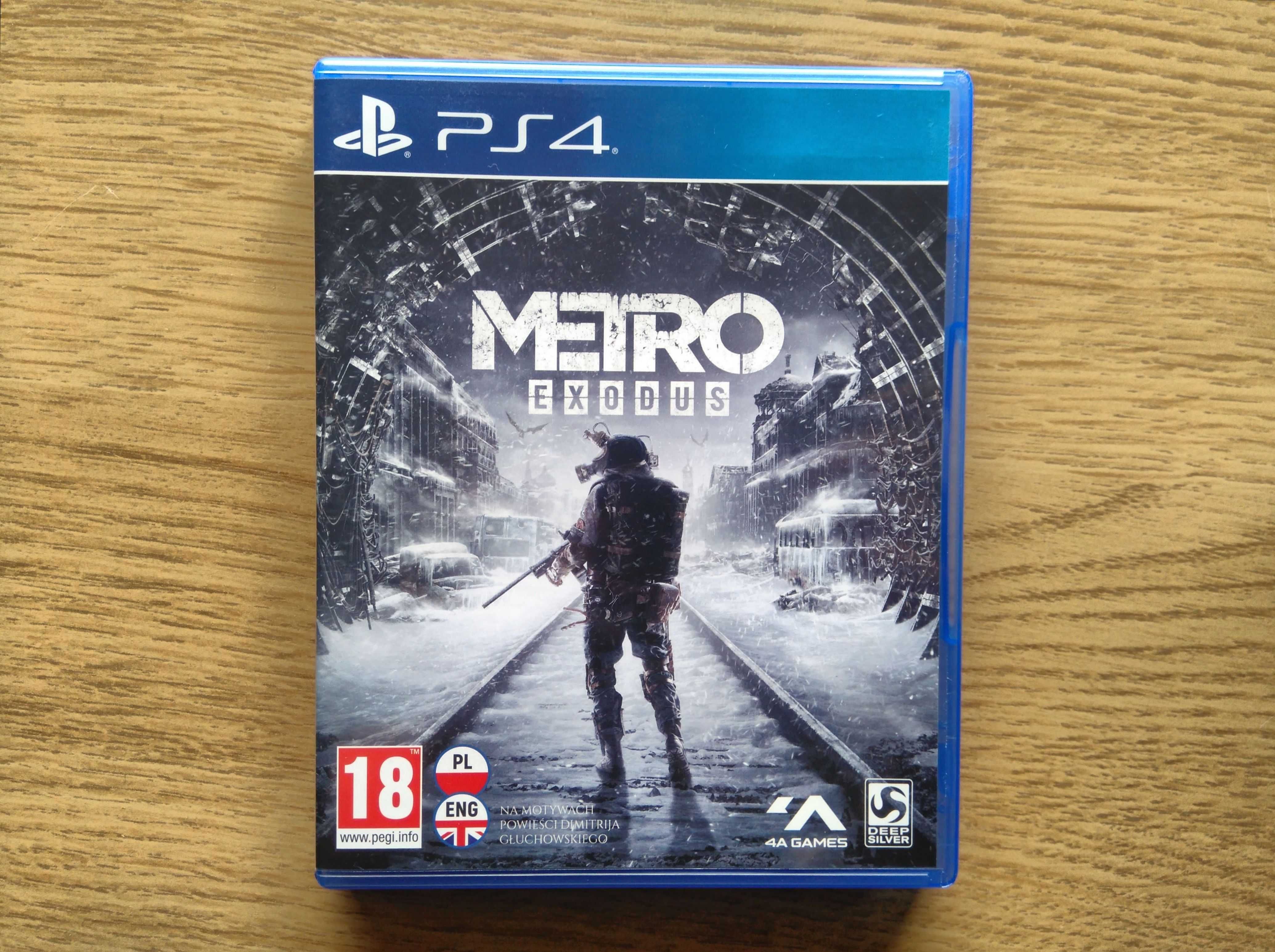 Metro Exodus na PS4 PS5 Playstation 4 PL