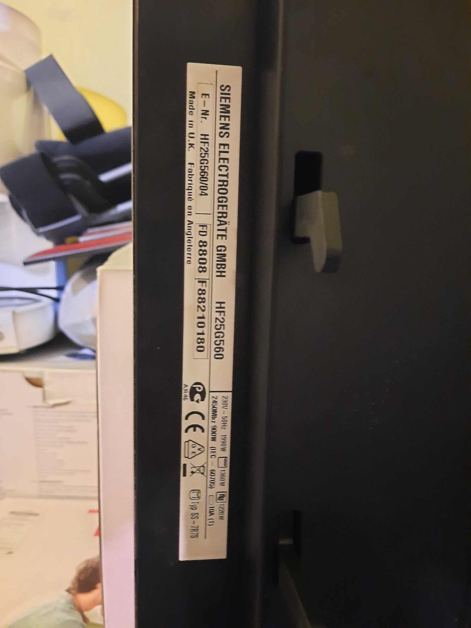 Mikrofala siemens HF25G560