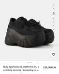 Buty Bershka XL (41) na platformie w stylu chunky