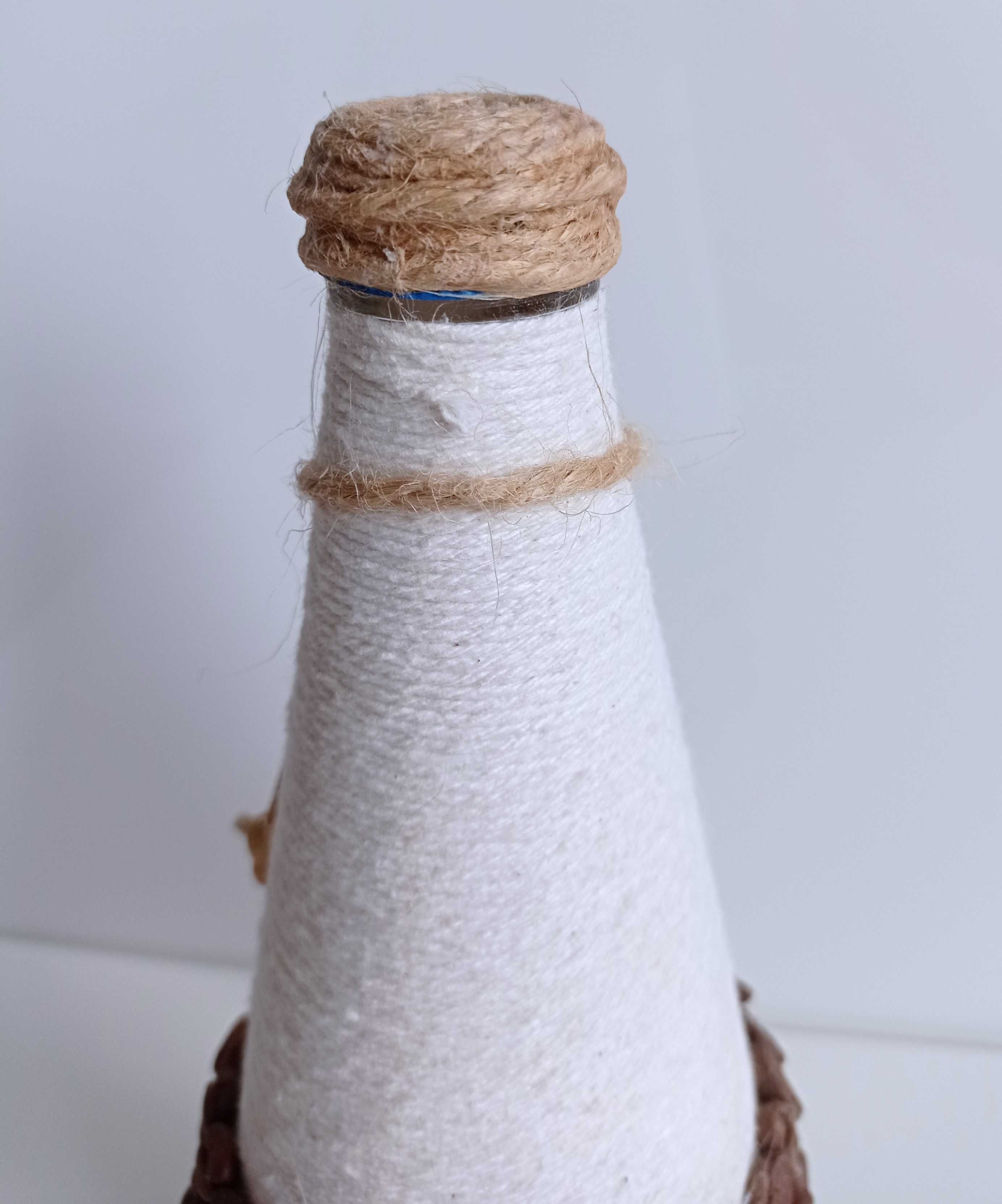 Butelka ręcznie zdobiona Coffe 750 ml Dekoracja