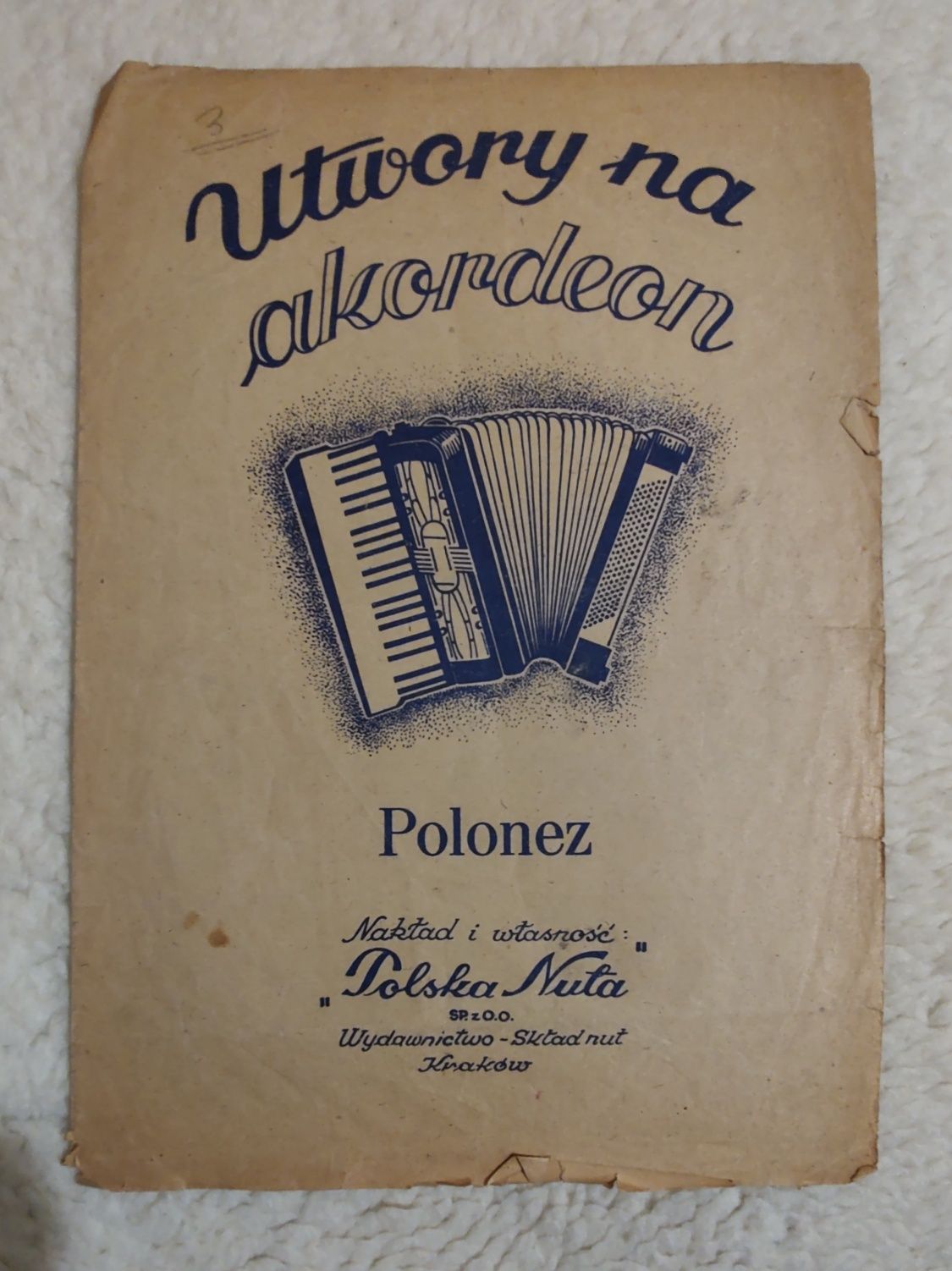 Walc i polonez - nuty na akordeon