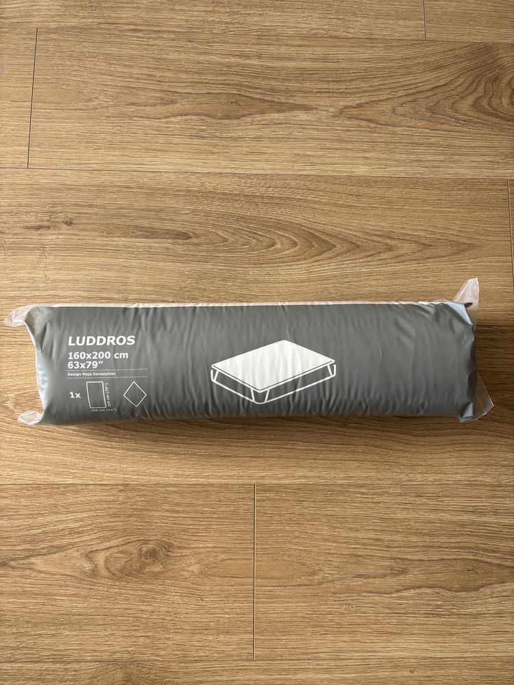 IKEA LUDDROS ochraniacz na materac 160x200 cm