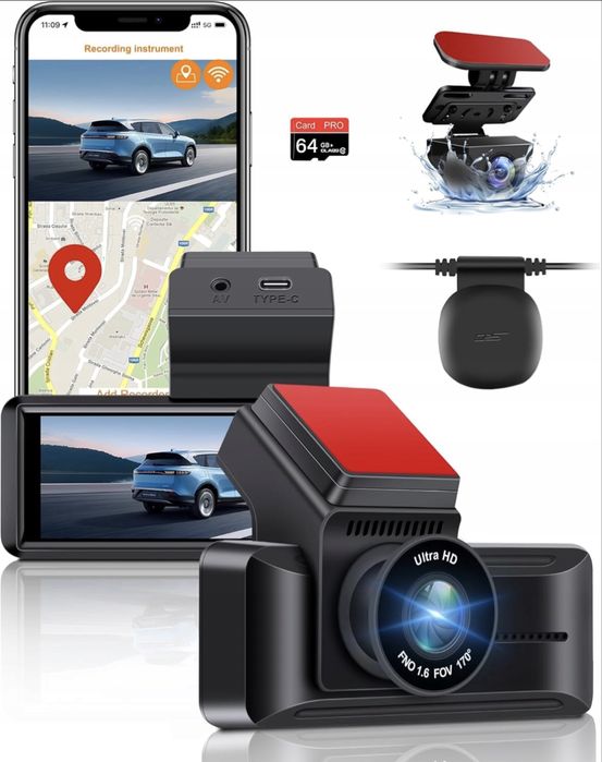 4K Dash Cam videorejestrator