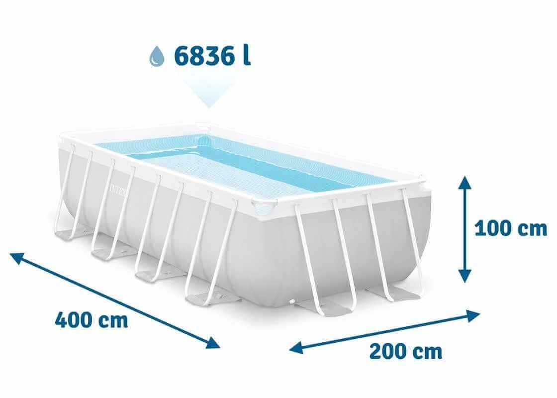 Piscina INTEX 400X200X100